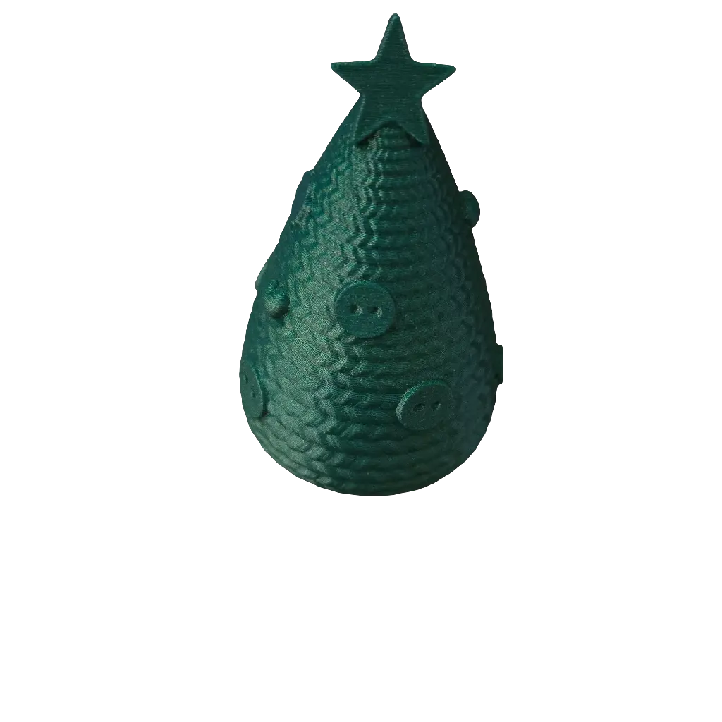 Christmas Tree Single Color V1 OJAI3D