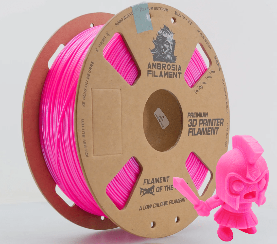 AMBROSIA Dolos Color Shifting PLA Filament of the Gods - 1KG Bambu AMS Friendly Cardboard Spools Premium 3D Printing Filament