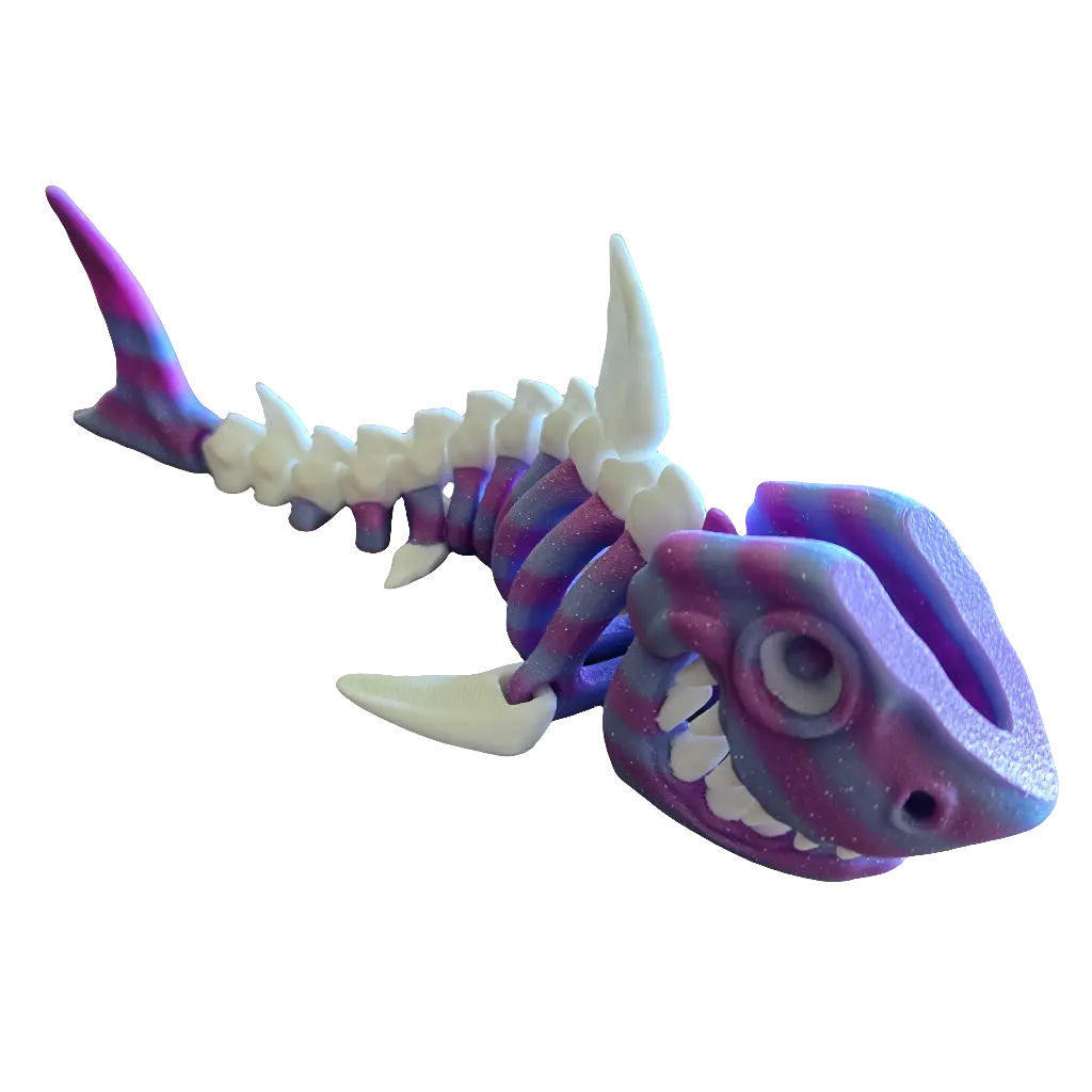 Baby Articulated Skeleton Shark LE (FF3D) OJAI3D
