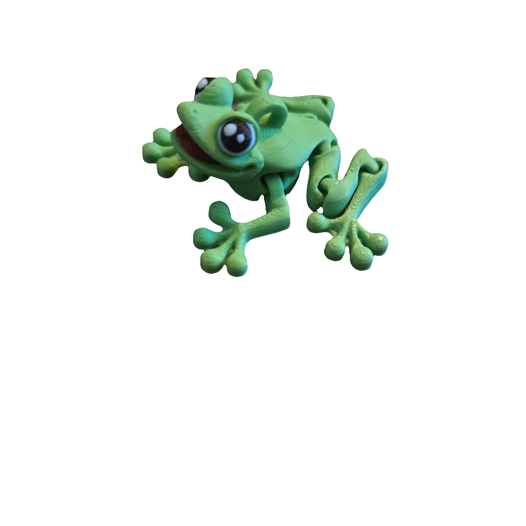 Mini Frog Keychain V1 (MultiColor)