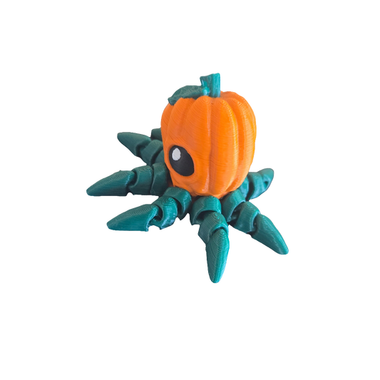 Pumpkin Octo Keychain