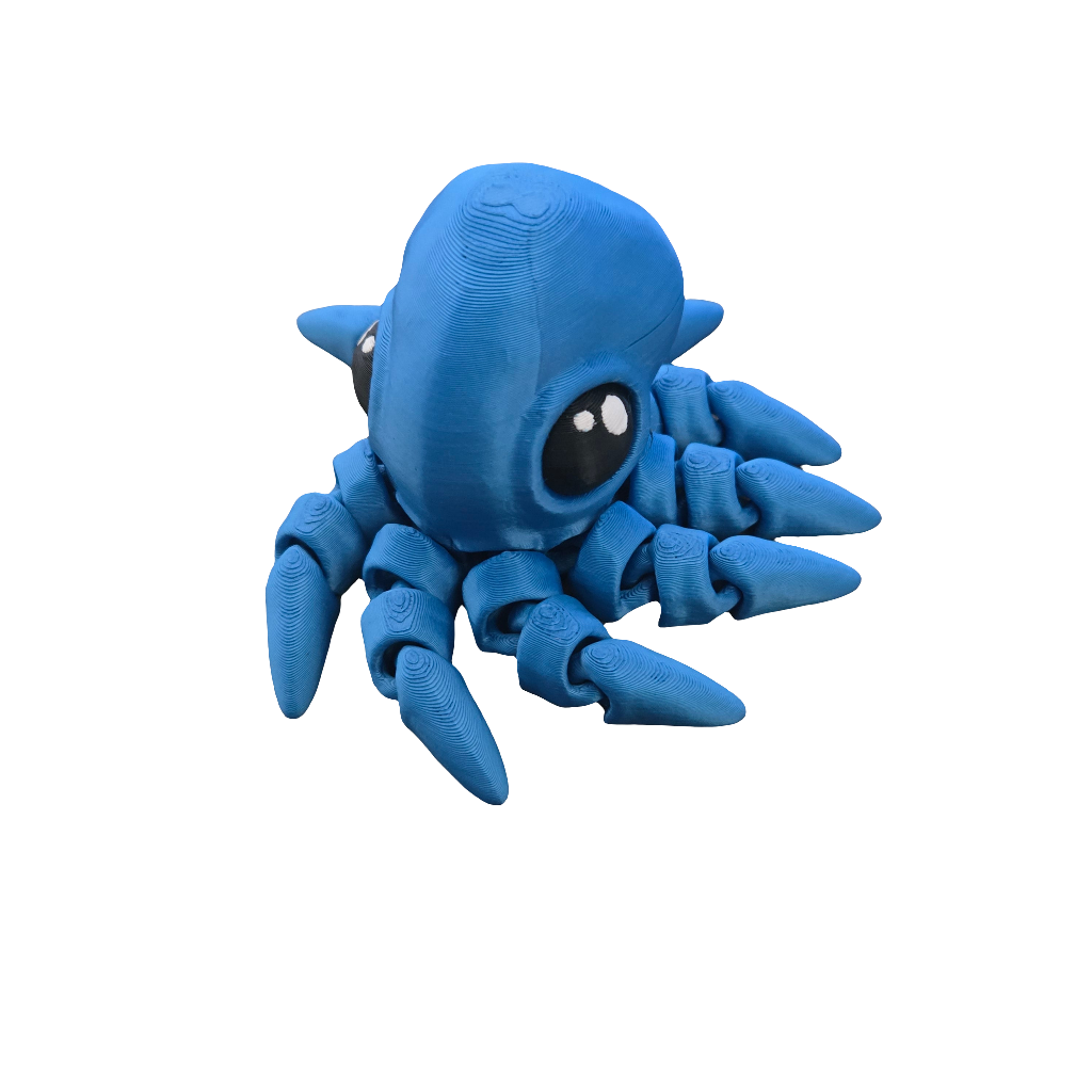 Articulated Octopus (V2) (Fidget Collectable)