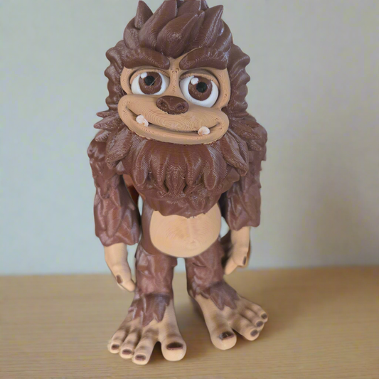 Bigfoot Standing Articulated Model