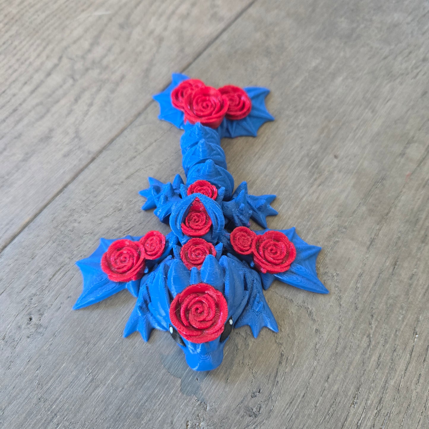 Baby Rose Wyven Dragon Keychain (Limited Edition)