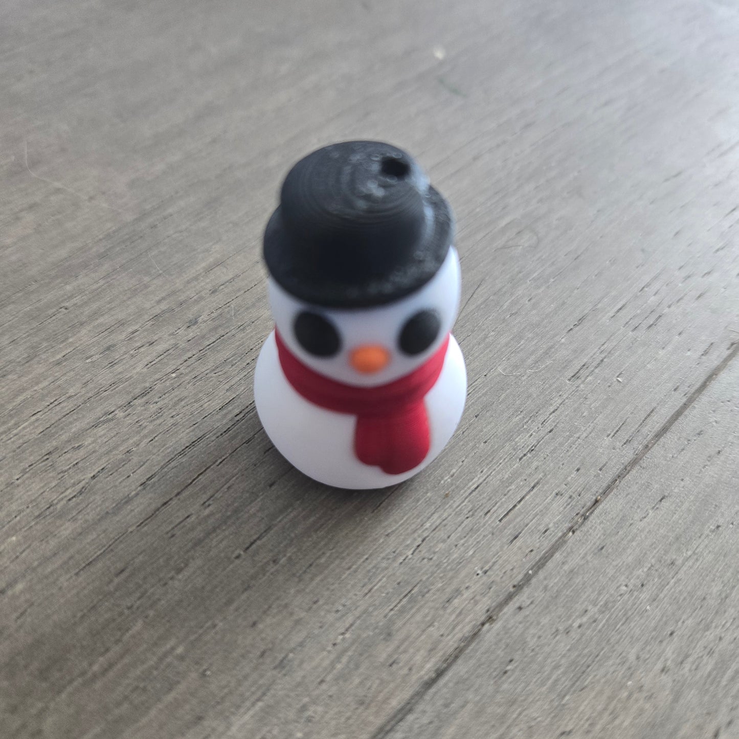 Mini Snowman Keychain