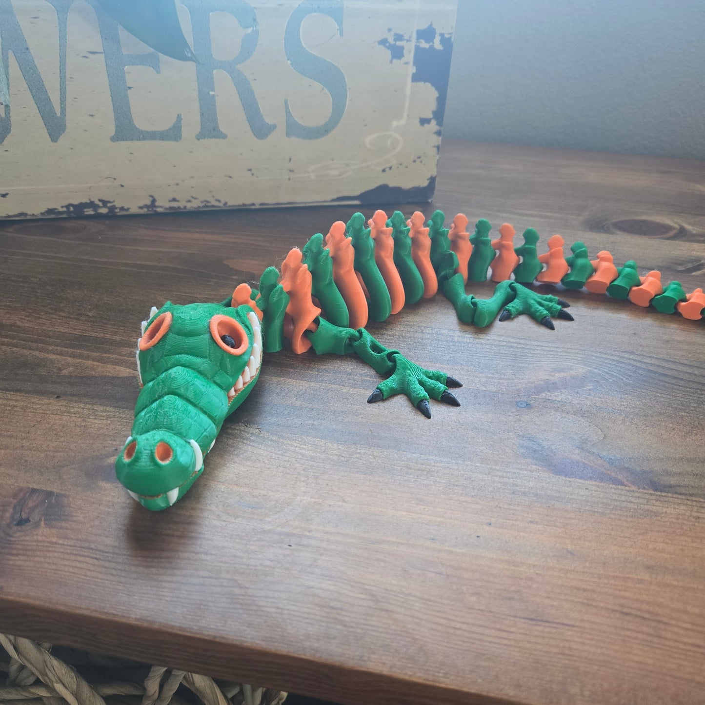 4-Color Limited Articulated Skeleton Crocodile (Teen)