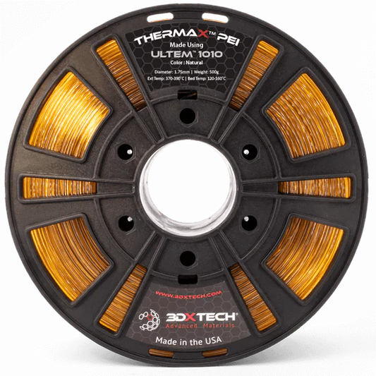 ThermaX PEI Ultem 1010 1.75mm 3D Printer Filament by 3DXTech Made in USA 500g